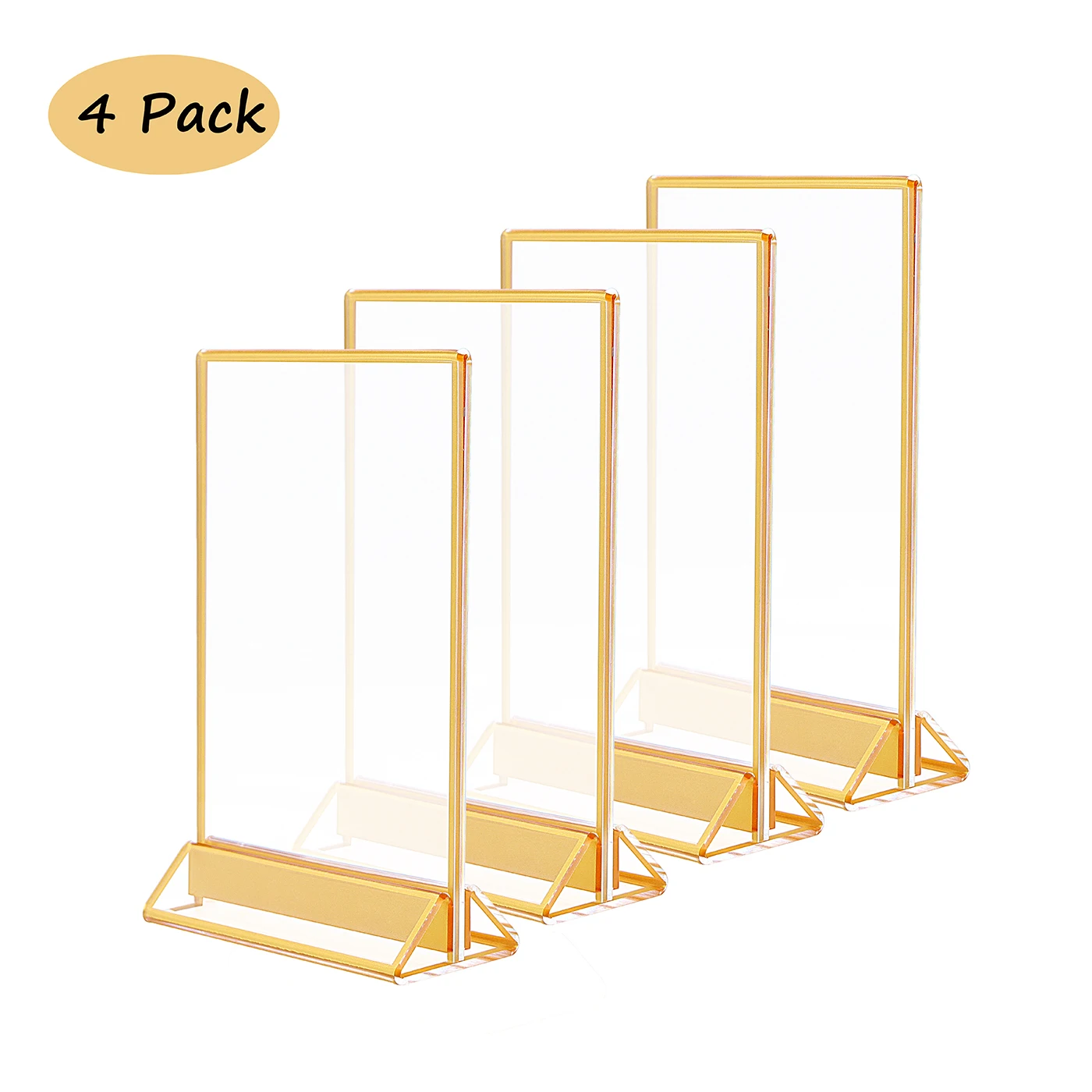 8.5x11 Acrylic Menu Holders Acrylic Display Sign Holder