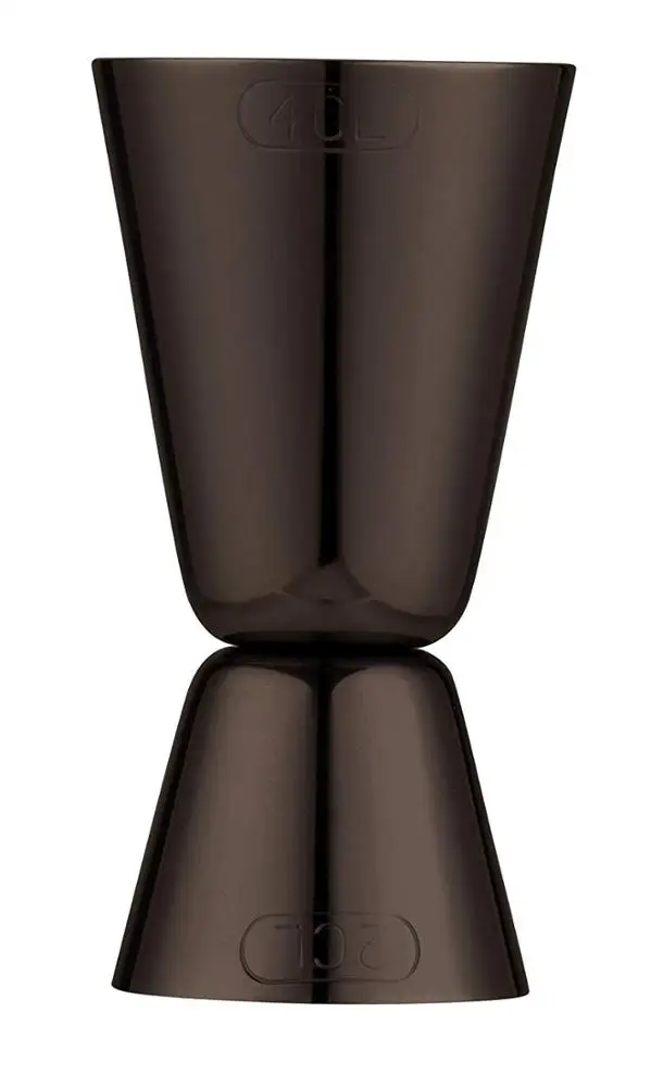 Black Plated Stainless Steel Home Bar Set 4-Piece Barware Set