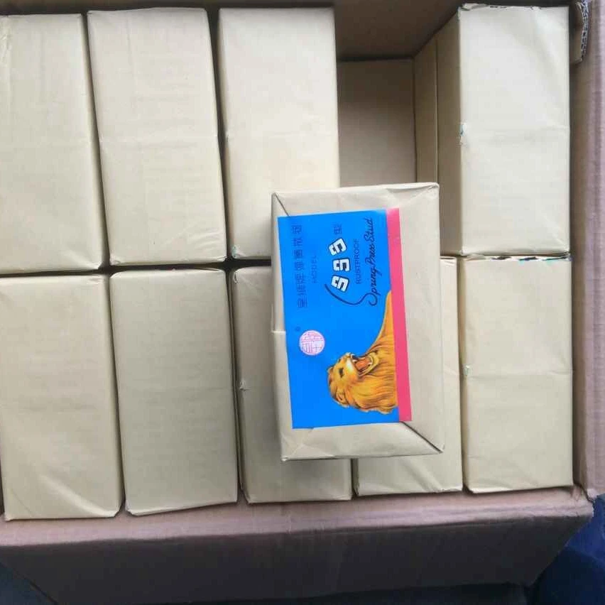 Wholesale silver/ black color metal button seagull brand snap fastener