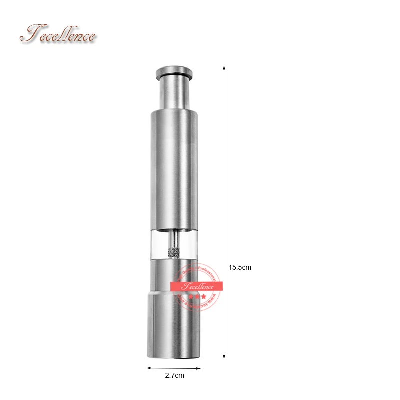
Top Stainless Steel Ceramic Pepper Mill Mechanism Mini Salt & Pepper Mills Grinder Wholesale 