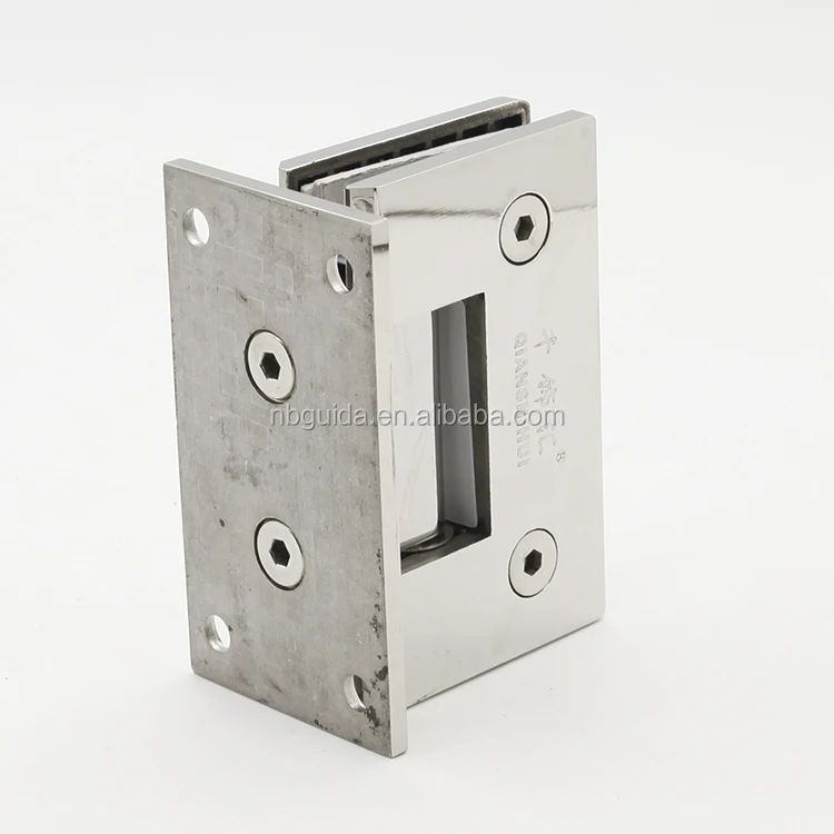 
90 degree shower glass door folding angle pivot screen hinge 