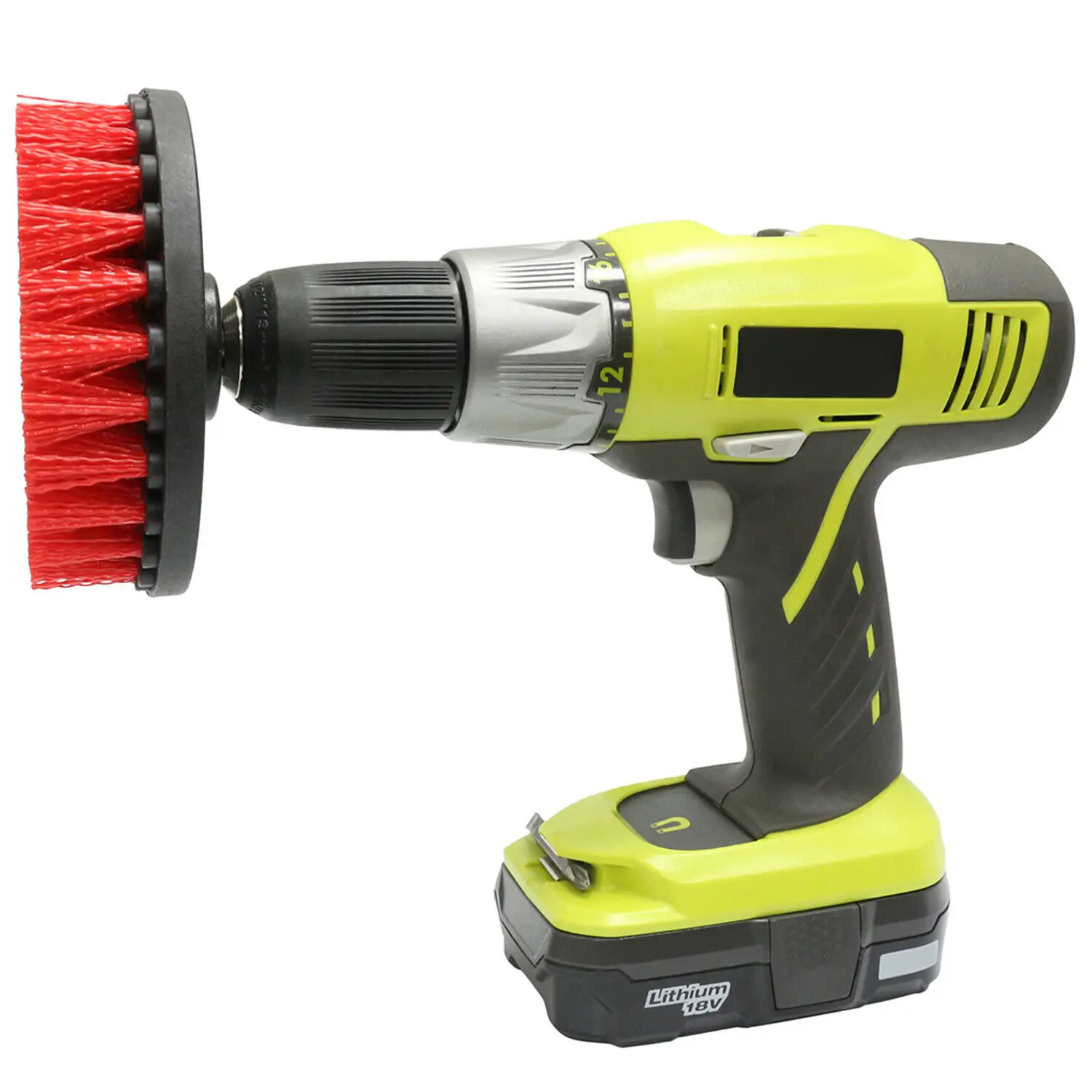 Drillbrush Bathroom Surface Tub Brush Scrubber Drill Power Cleaning kit