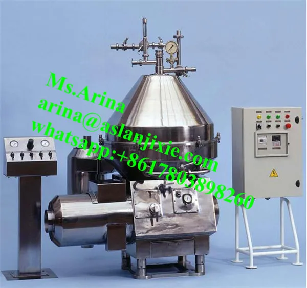 dairy cream clarifier/ cow milk Degreasing machine/ milk fat cream separator
