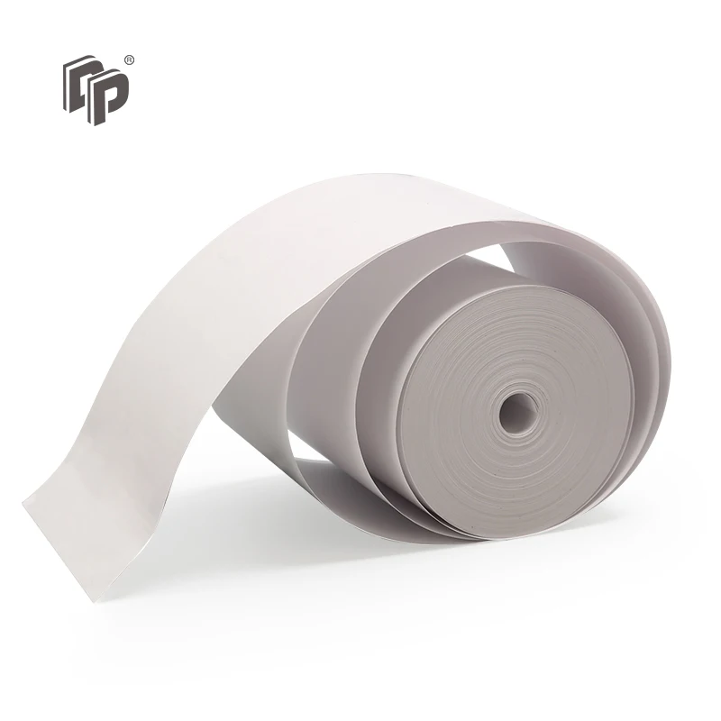  Factory directly printed brand logo POS 80 x 80mm cash register roll direct thermal paper 100% wood