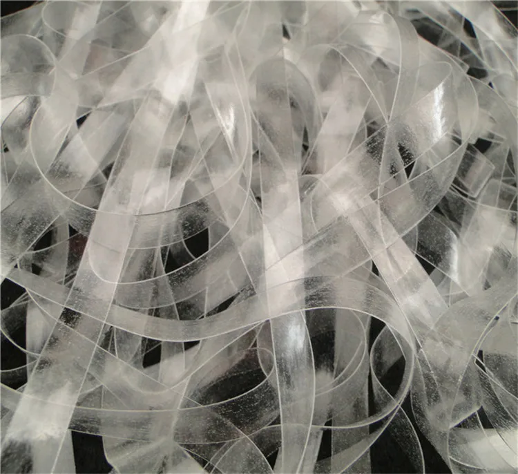 Invisible TPU transparent elastic shoulder strap shoulder strap high elastic elastic belt transparent elastic belt wholesale