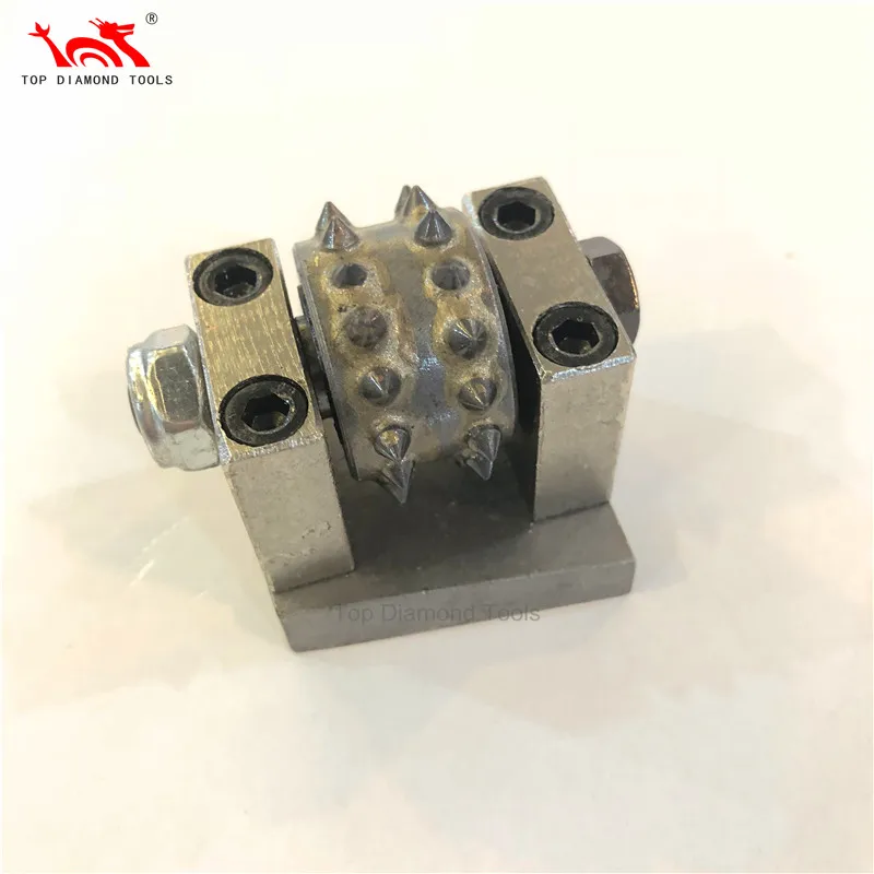 Roller Tool Frankfurt Shape Diamond Bush Hammer 10 Inches for Concrete