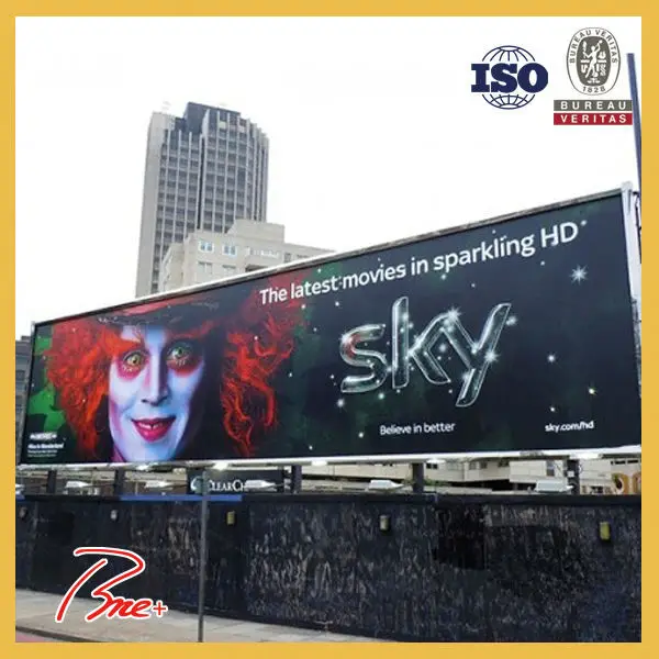 Наружная реклама стенд frontlit покрытием знамя гибкого трубопровода печать