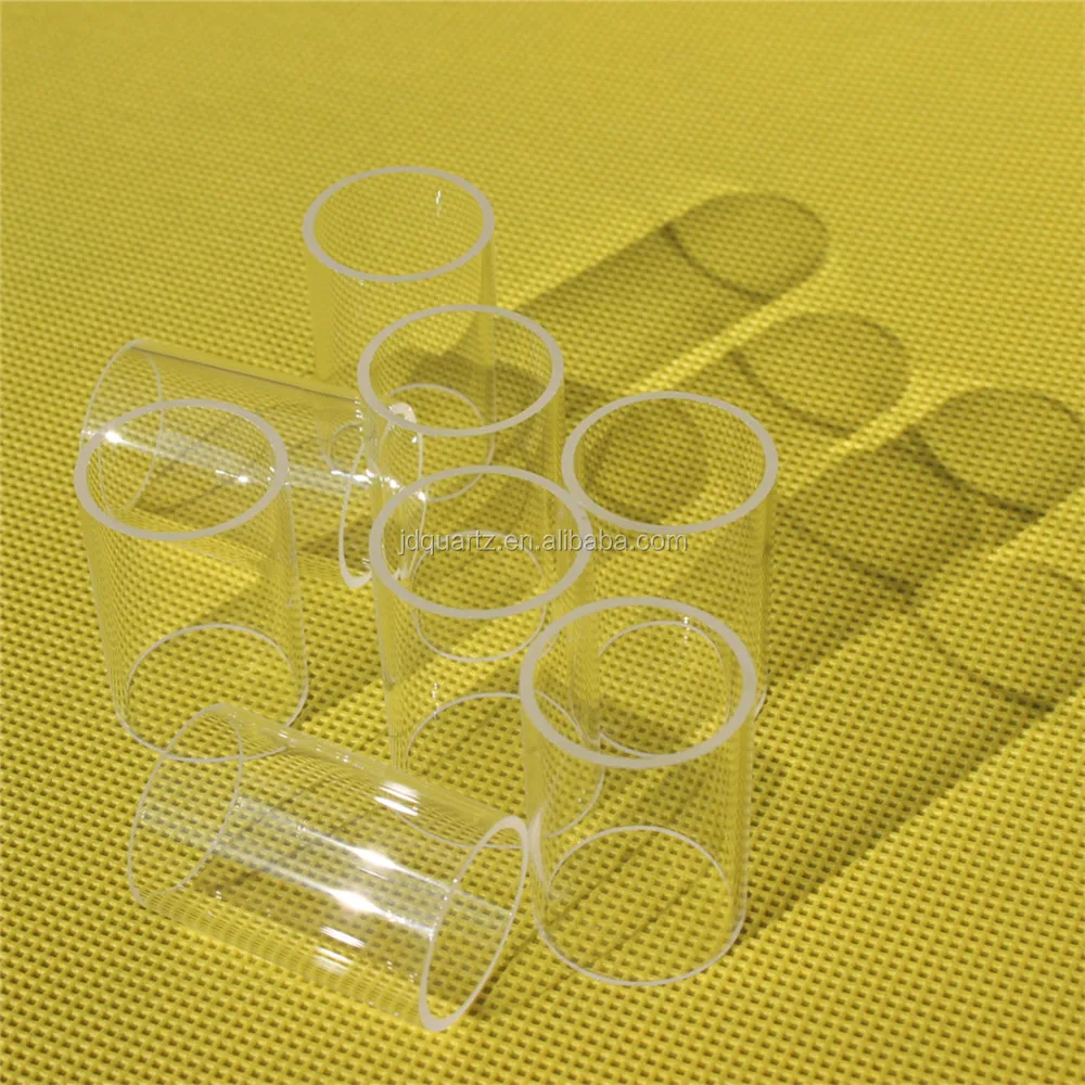 Clear Fused Quartz Tube ( One End Closed )