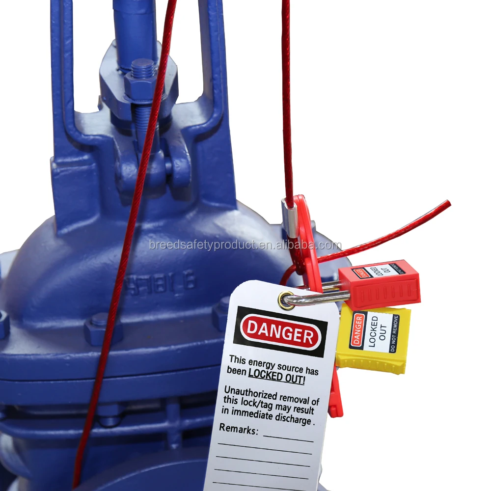 Adjustable Cable Lock Steel Cable Locking Device BREED Manufacture