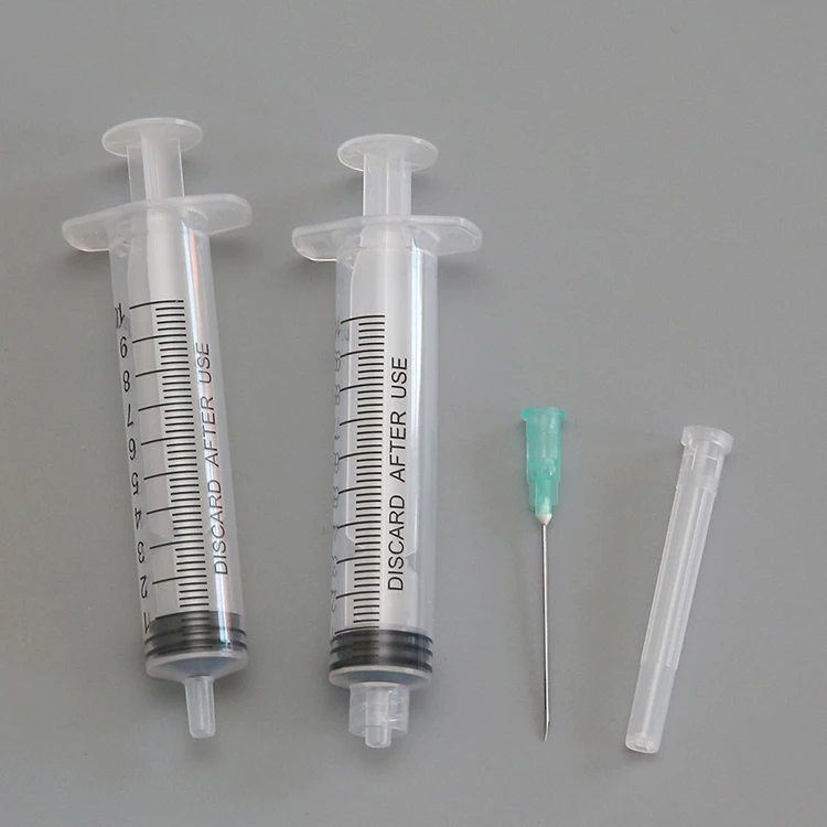 sharp needle plastic dental syringe used medical grade stainless steel SUS304