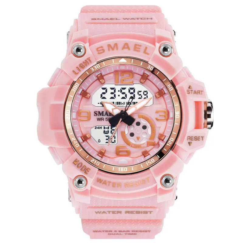 
Beautiful Fashion Design SMAEL 1808 Quartz Digital Sport Watch 