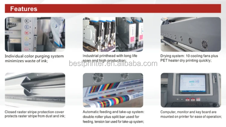 Original Infiniti / Challenger FY-3286J 3.2m/10ft eco solvent printer for flex banner printing