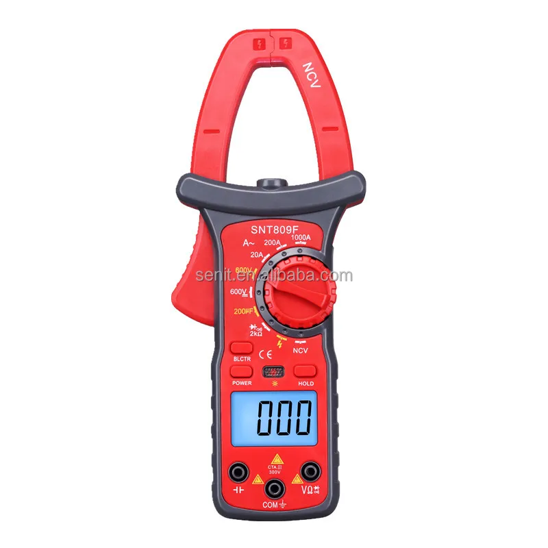 AC Digital Clamp Multimeter SNT809F with Capacitance Test NCV Function