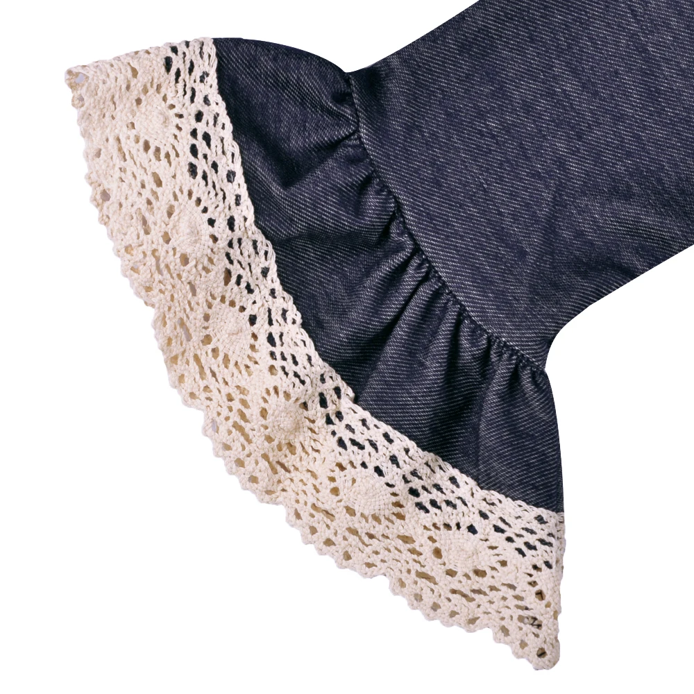 2018 new long sleeved and lovely fashion Princess Dress