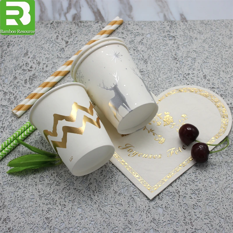 Plate disposable_PE Coated Custom Paper plates_ Paper party plate