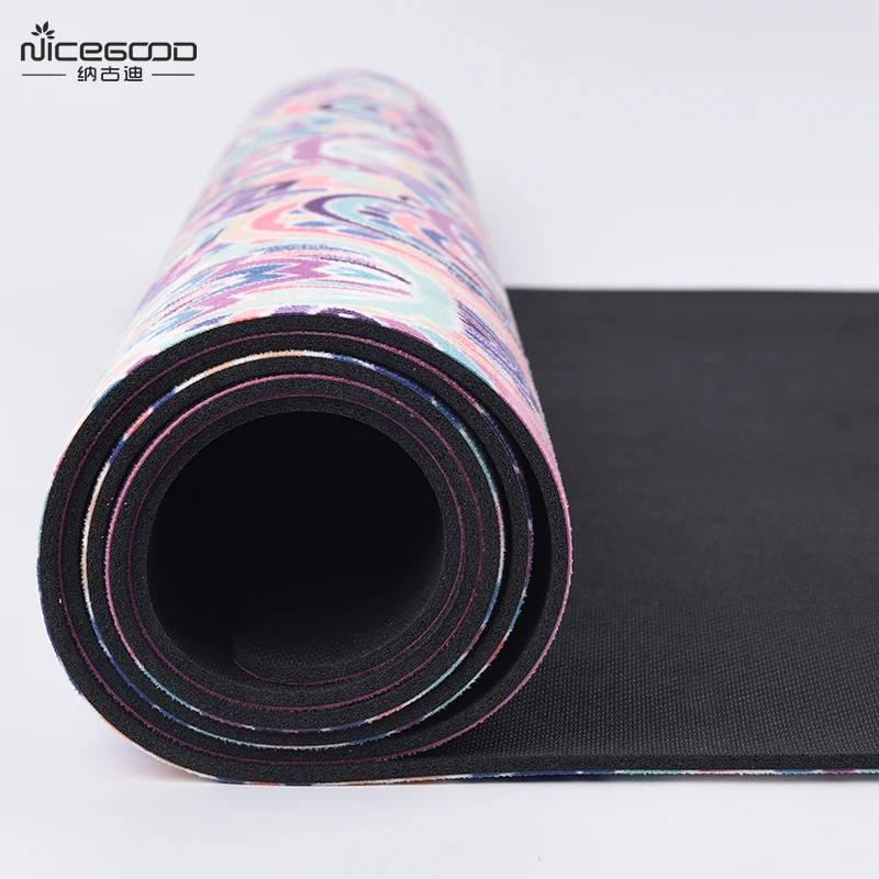Hangzhou Jukui Custom label printed Rubber Yoga Mat bag with carrying stap Manufacturer