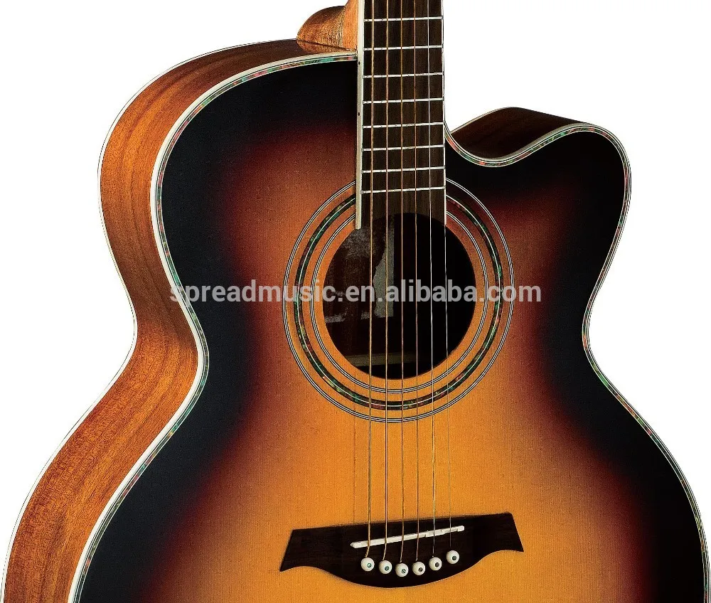 Jumbo style acoustic guitar with reasonable price
