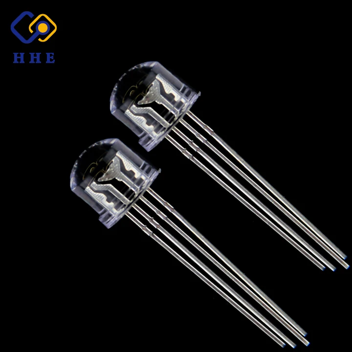 8 мм соломенная шляпа Светодиодная лампа F8 шляпа питания светодиод