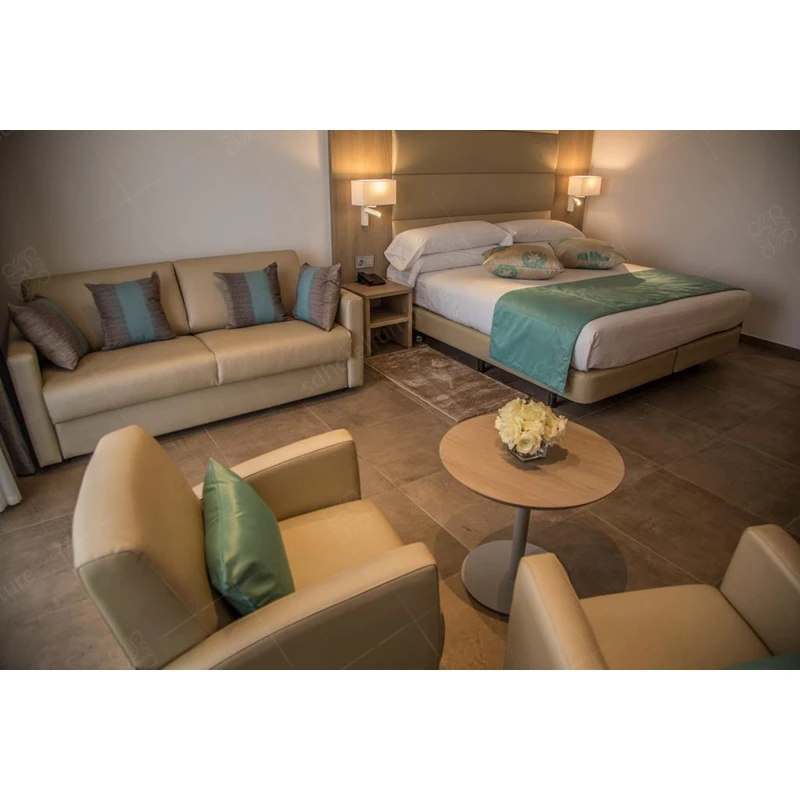 Wholesale Apartment Hotel Room Furniture Sets Modern Design For 3 Star Hotel