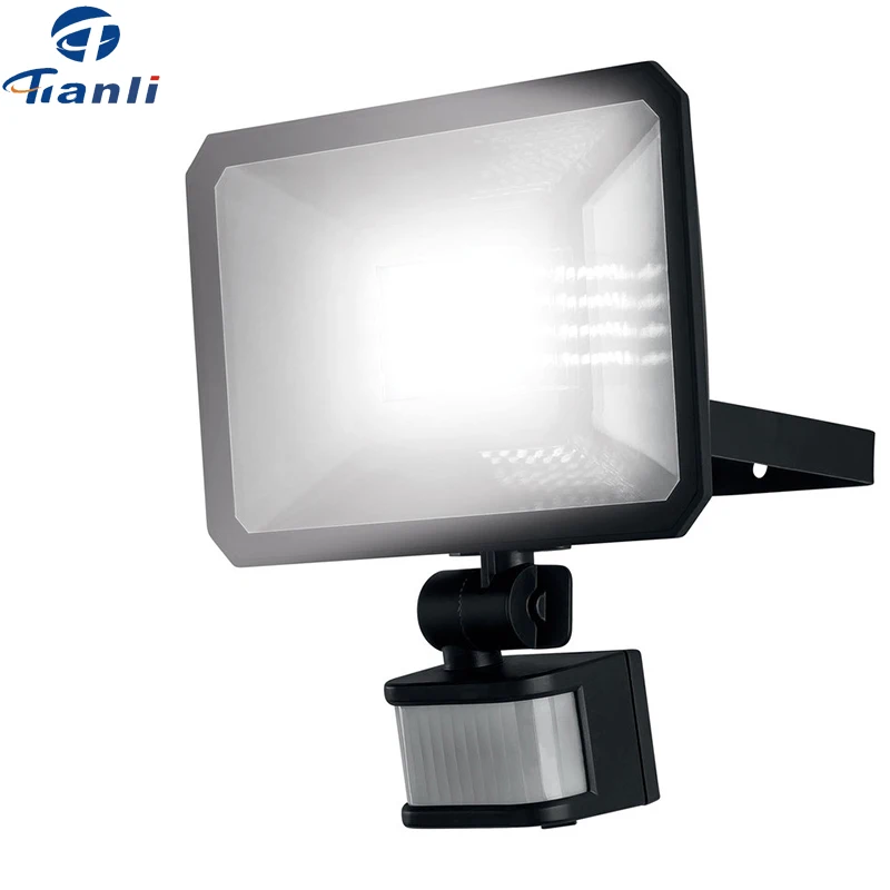 
Adjustable Twilight Sensor and Pivoting Motion Detector Lux 24W Outdoor Spotlight,LED Floodlight 