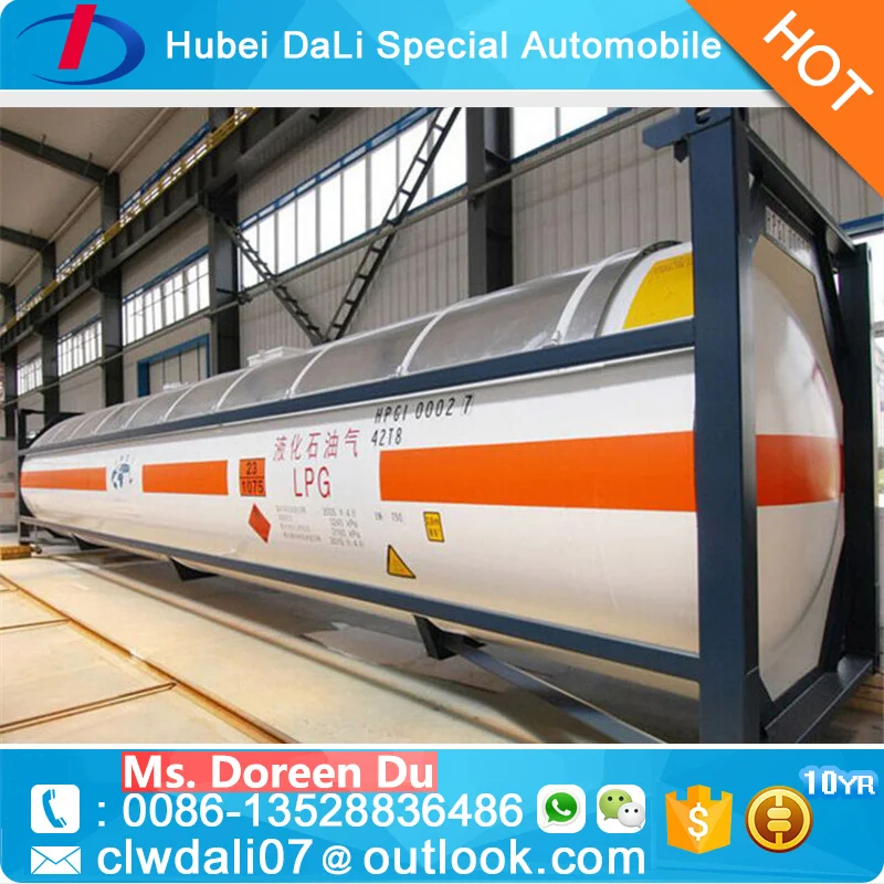 
20 ft 30ft 40ft LPG ISO Tank Container with low price 