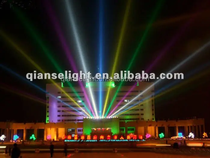 4/5kw Waterproof Outdoor Sky Moving Head Multi-Color High Beam Search Lights