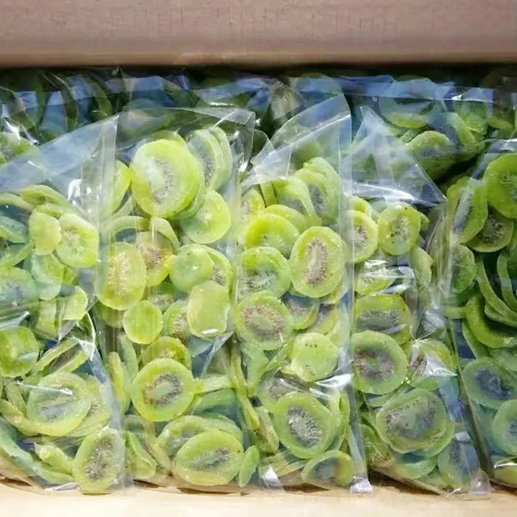 New Crop Green Color Sweet Sliced Dehydrated Kiwi