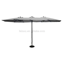 Двойная крыша, наружный алюминиевый солнцезащитный зонтик для отеля, сада, бассейна, зонтик для патио, Малайзия