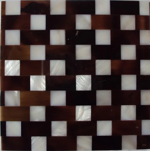 Мозаичная напольная плитка из натуральной керамики