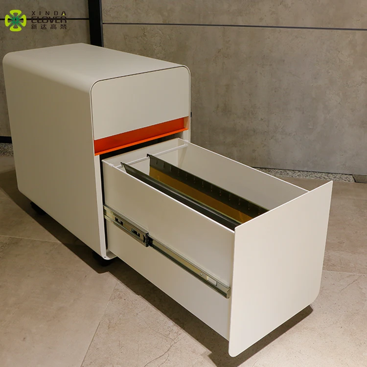 China Supplier Factory Price High quality Steel Storage Movable 3 Drawer Pedestal Cabinet For Office Equipment
