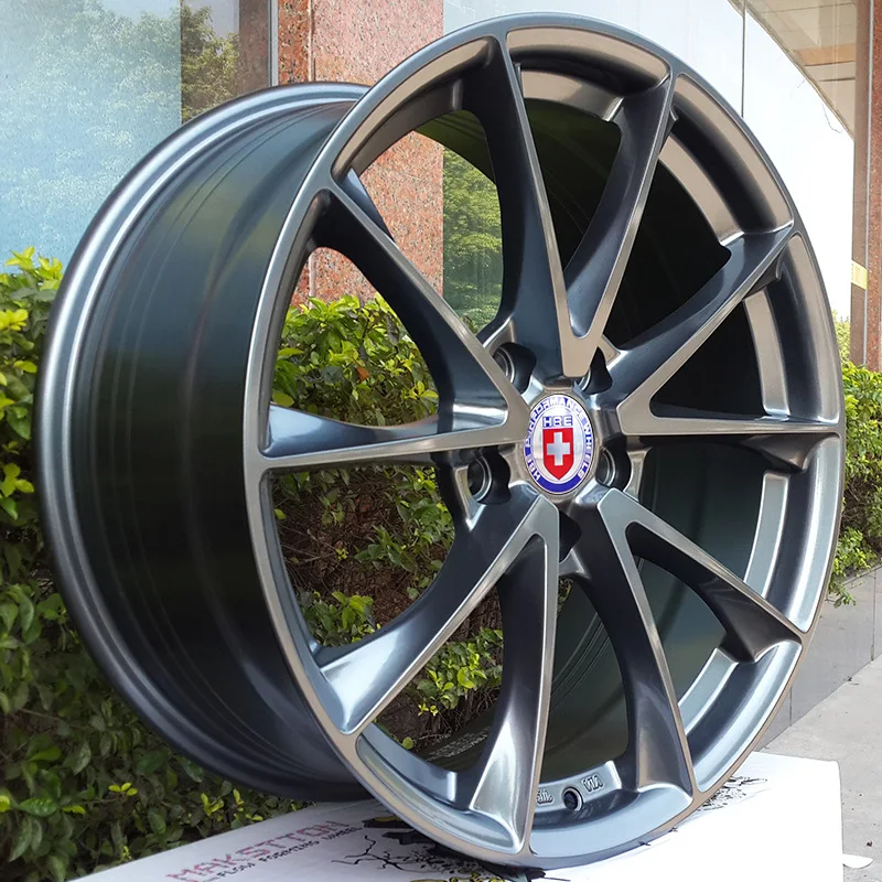 
2018 New design car Aluminum Alloy Wheel rim European & American Type red alloy wheel 