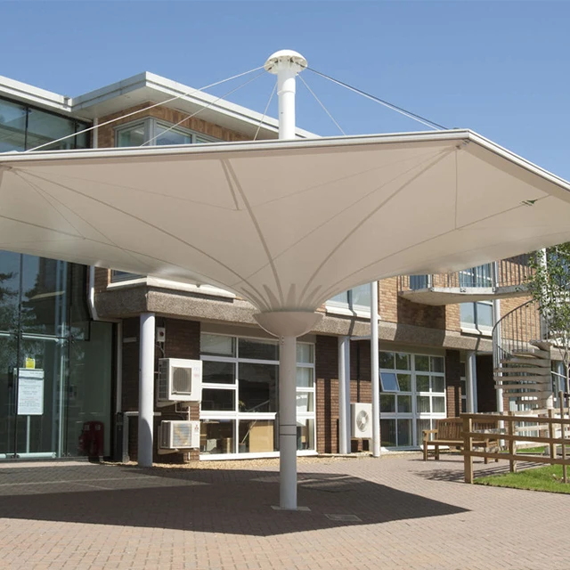 
Tensile Fabric Membrane Structure For Bike Car Parking 