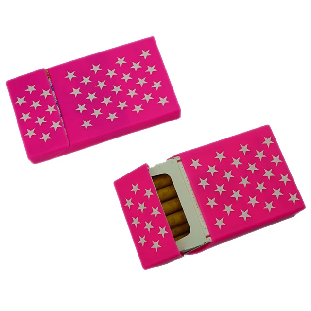 Custom Logo Printing Waterproof Rubber Silicone Cigarette Case silicone cigarette cover