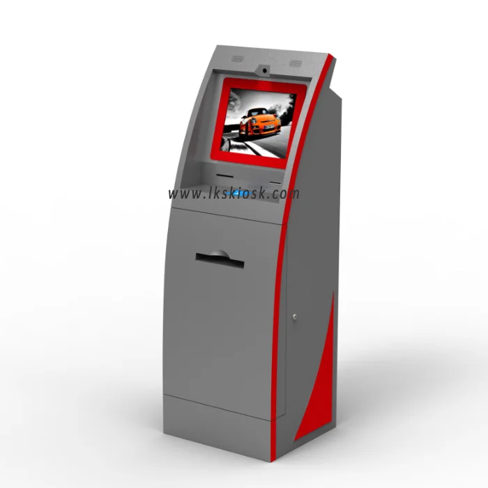 touch screen web kiosk with A4 printer