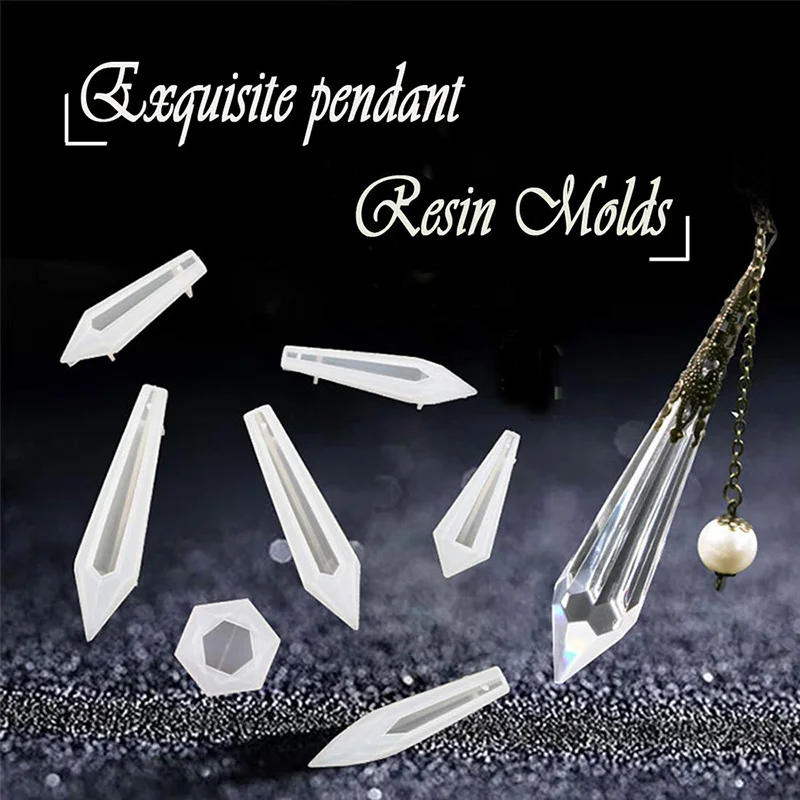 Формы для смолы, силиконовые формы для эпоксидной смолы, формы для литья подвесок, для подвесок, сережек, изготовление ювелирных изделий для поделок своими руками, 13 шт.