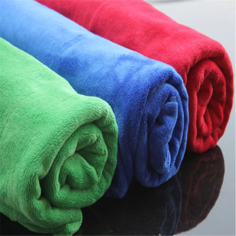 Wholesale Super Absorbent Microfiber Cleaning Towel Car
