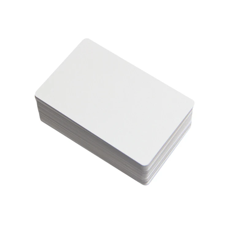 CMYK Offset Printing 13.56Mhz NFC MIFARE Ultralight EV1 Chip Blank Thermal Plastic Paper Card