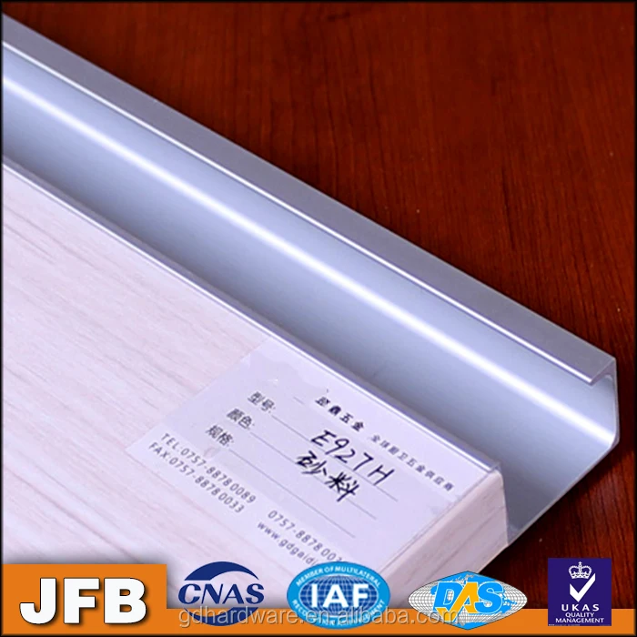 
Foshan aluminium factory kitchen handles aluminium extrusion profiles anodized kitchen cabin gola profile 