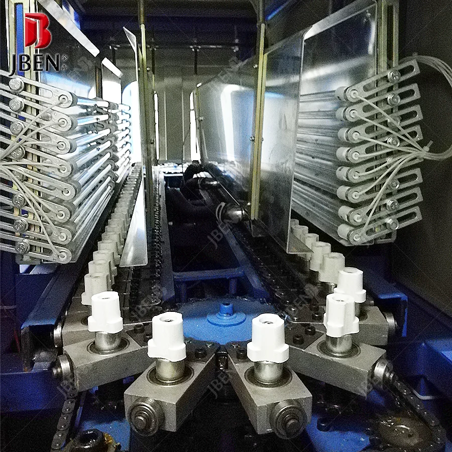 
Manual Olive Oil Big Bottle Make 5 Liter Plastic PET Blow Molding Machine 