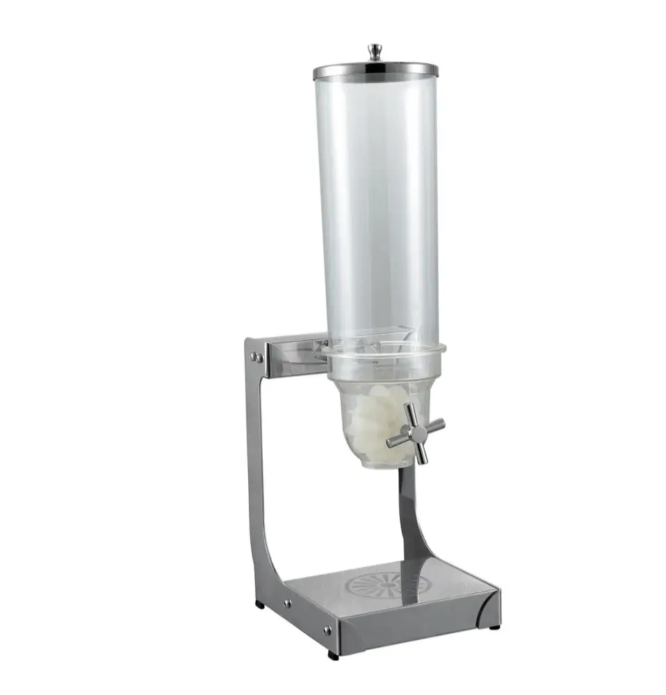 YD Hardware 4*3.5L Industrial Glass Cereal Dispenser