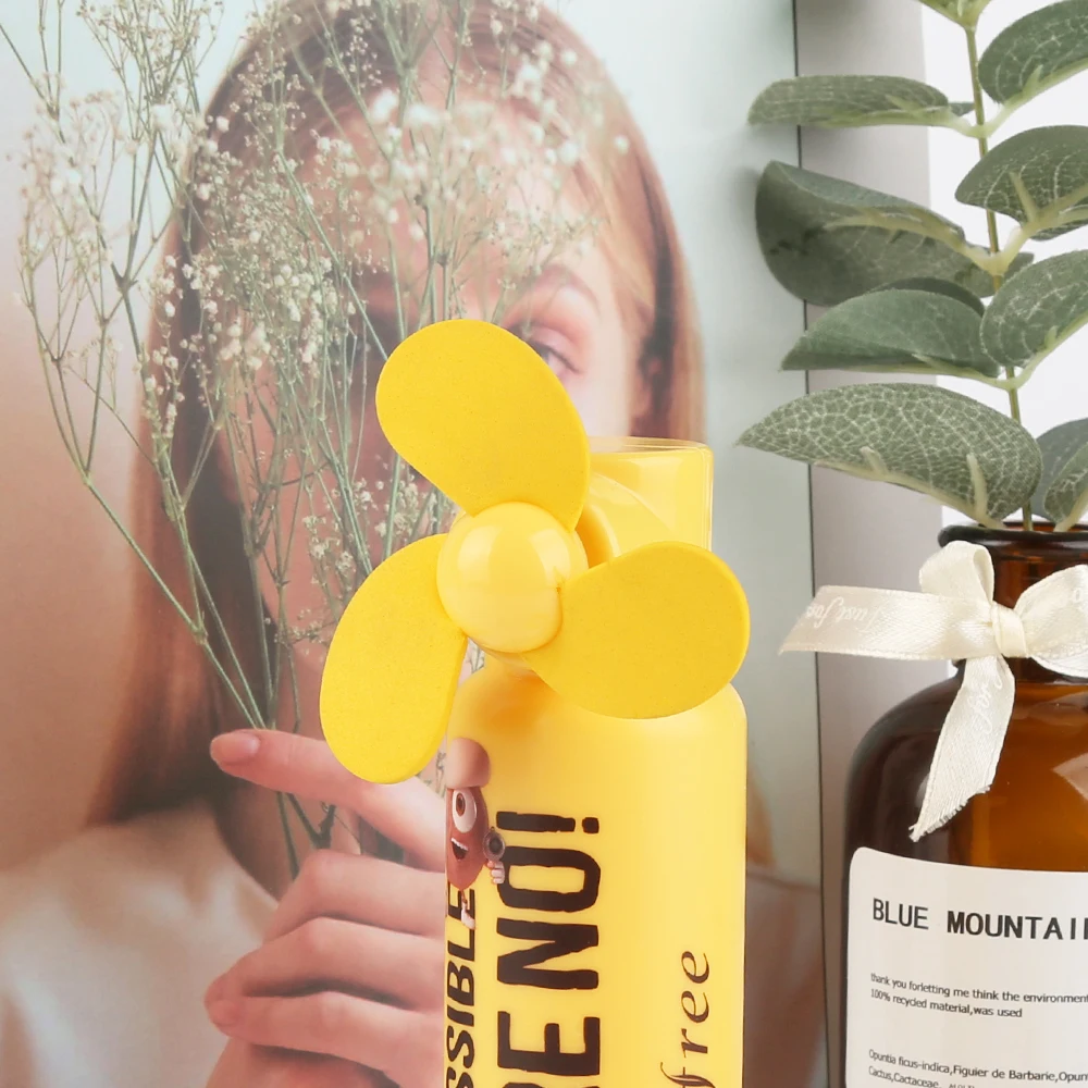 Hot Sale Portable neck Mini Fan Cute Hand Held Fan With Battery