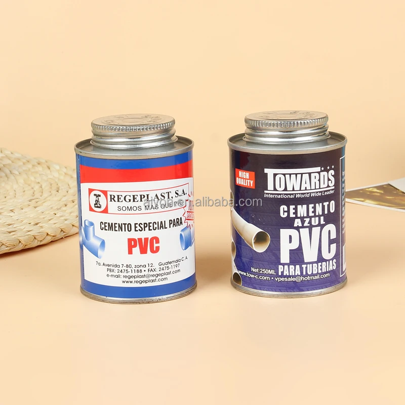
PVC Cement Cans,pvc glue can with brush 