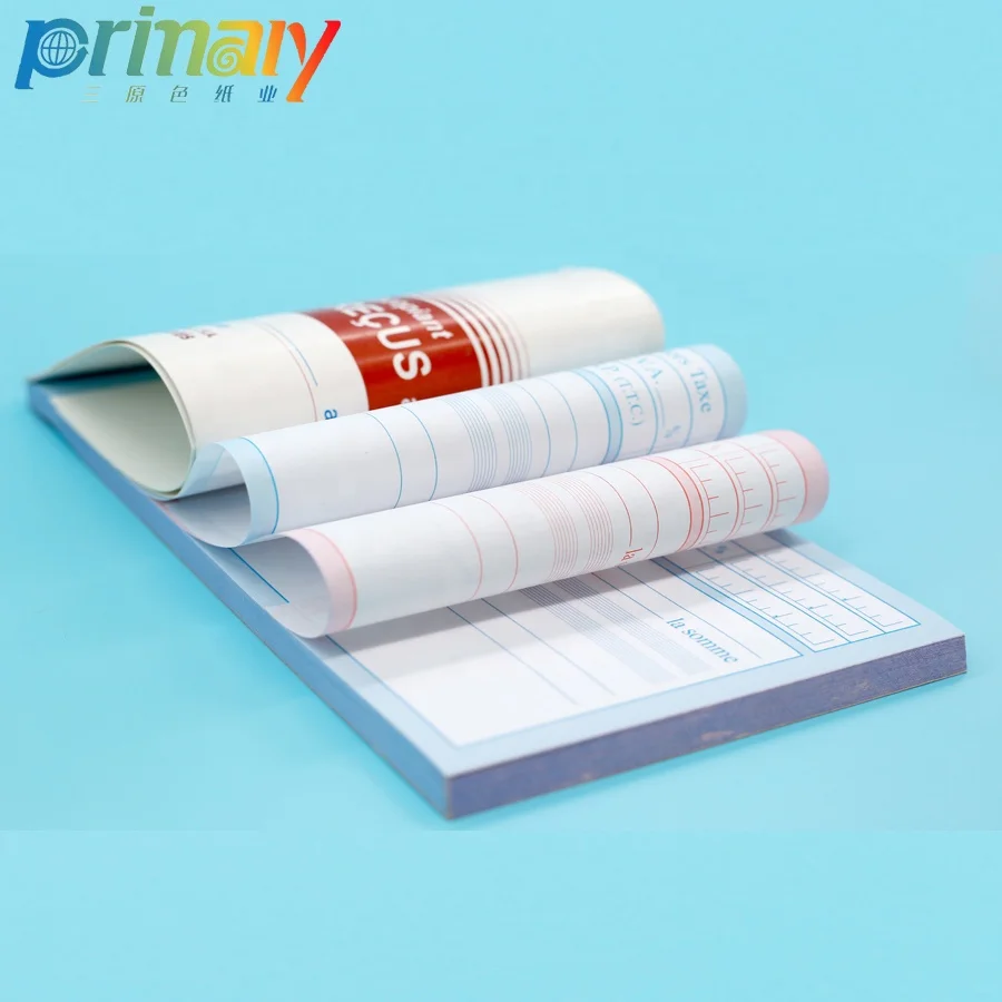 Custom Printing NCR Paper Type Receipt Invoice Noted Book For Business