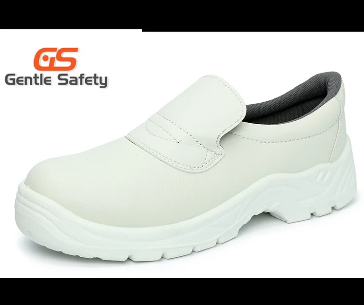
GT0517 Hot sale white micro fiber food work shoes 