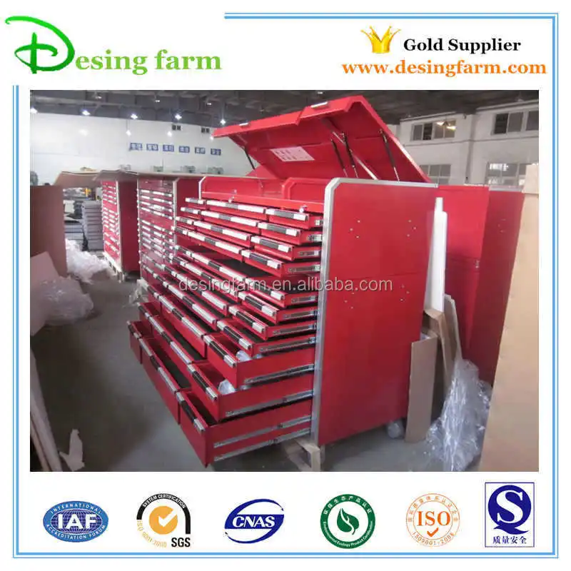 Heavy duty steel storage tool cabinet with wheel for sale