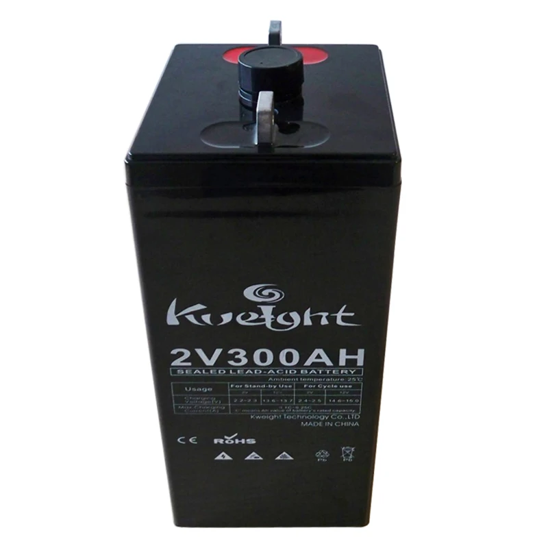 2V 300 amp hour c10h solar gel batteries 300ah 24v solar power storage batteries