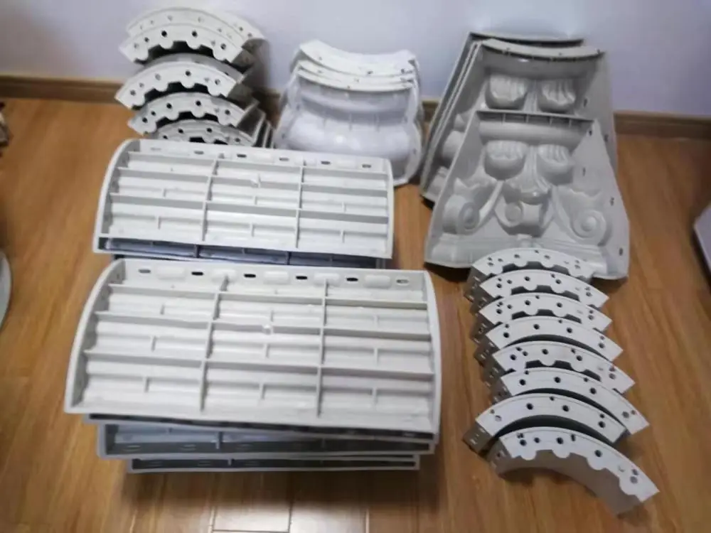 Low MOQ high quality factory price Concrete Roman Pillar mold