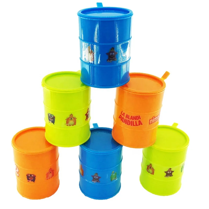 Оптовая продажа с завода маленькая игрушка-слайм 6 упаковок разные цвета контейнер 1 8 дюйма детский слайм подарки для