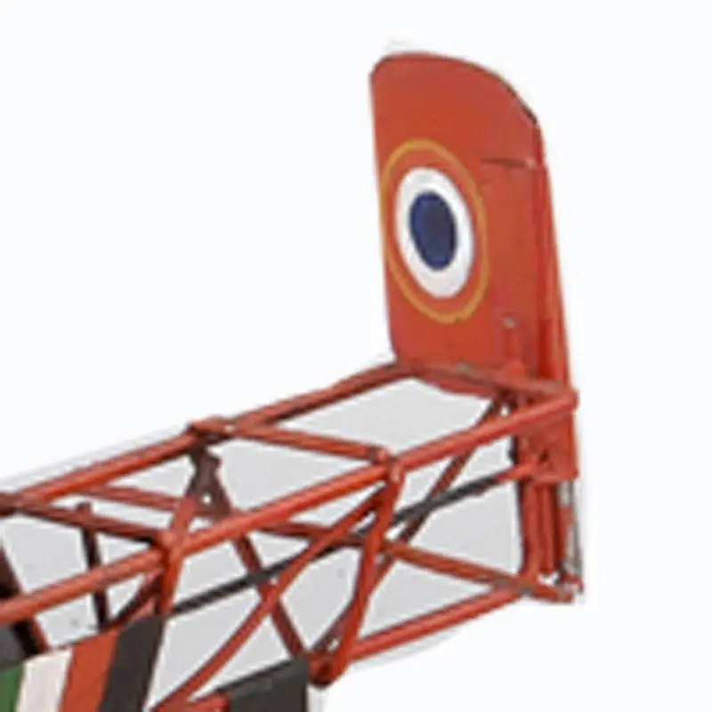 ORANGE MONO HELICOPTER IN FRANCE ANTIQUE ITEMS 1:24-SCALE