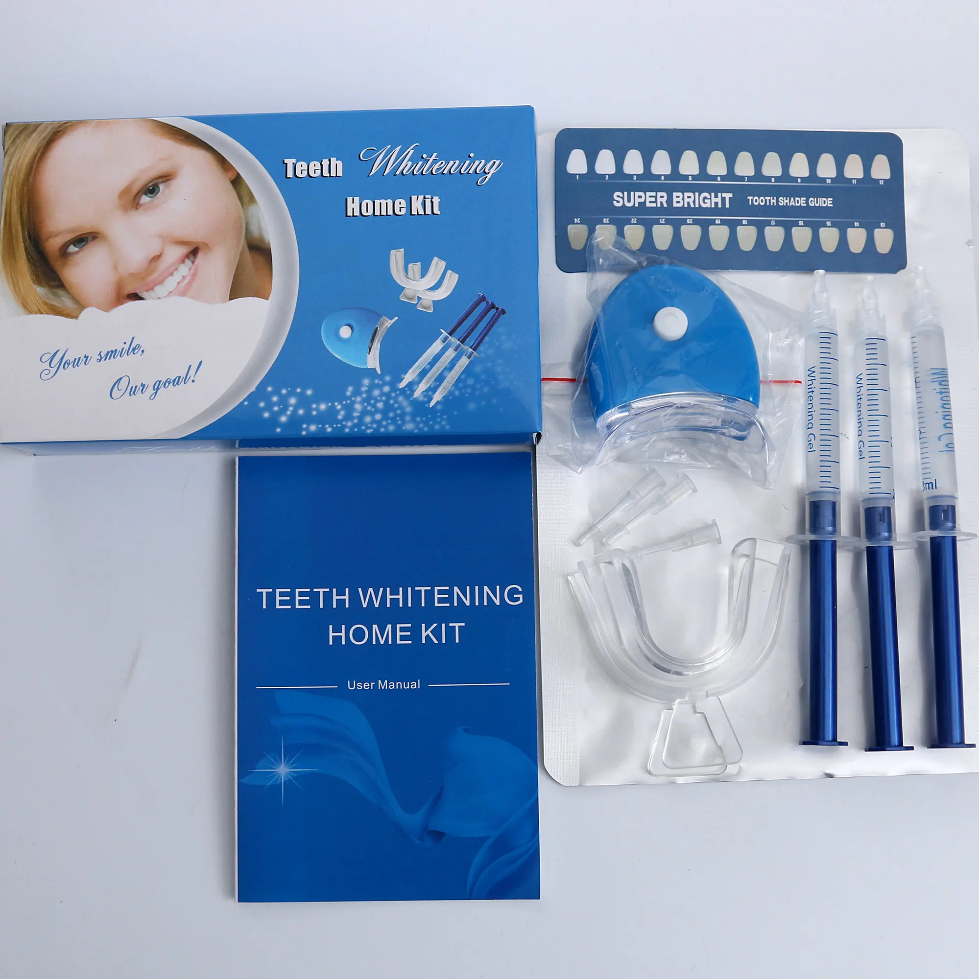 
Dental Oral Whitening Kit, Home Teeth Cleaning Kit 